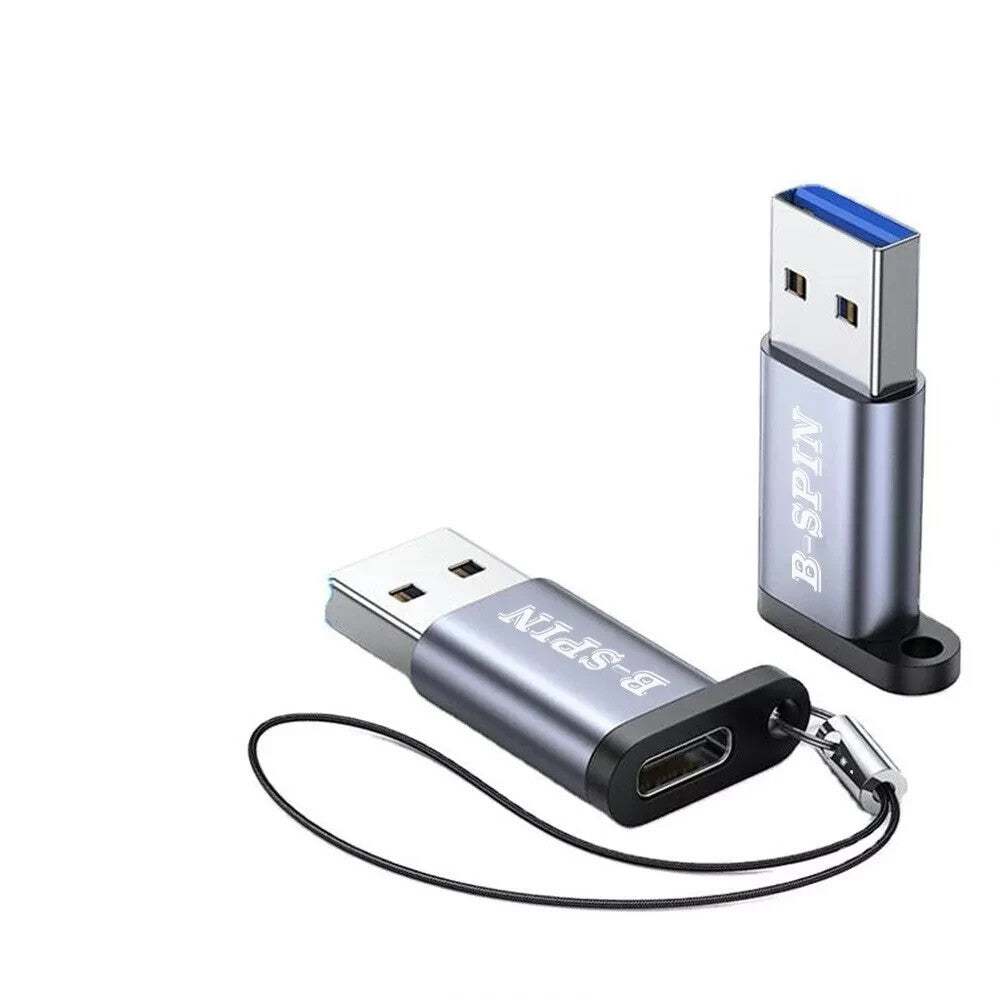 B-SPIN USB 3.2 to Type C OTG Adapter USB A Male To USB C Female Data Converter