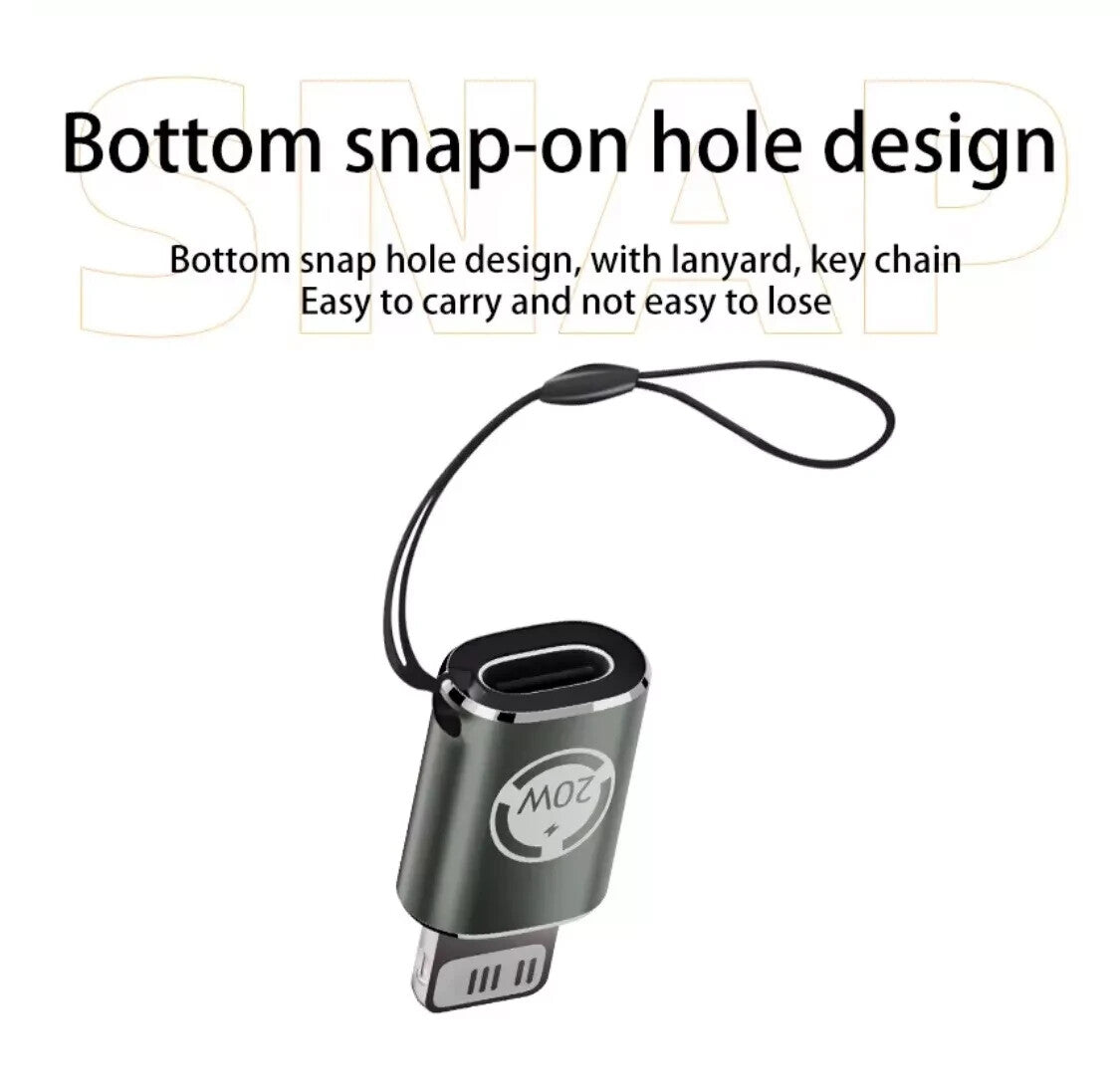 USB Type C Female to iPhone 14 13 iPad Adapter Converter Fast Charging Sync OTG