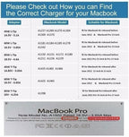 45W 60W 85W AC Power Adapter Charger 1/2 For Mac Book Macbook Pro 11 13" 15" Air