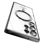 For Samsung S26 S25 S24 S23 S22 Ultra + Shockproof Clear MagSafe Magnetic Cover