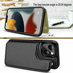Mobile Phone Wallet Card Holder back Flip Cover  for iPhone 17 16 15 14
