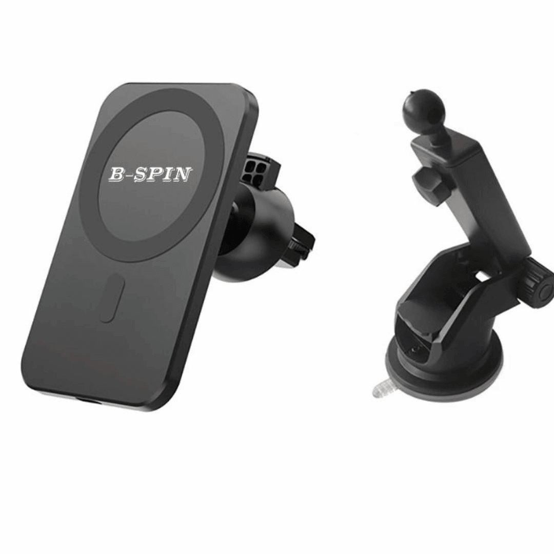 Magsafe 15W  Car Charger Mount Air Vent Dashboard B-SPIN PTY LTD