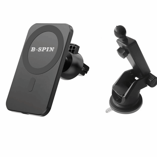Magsafe 15W  Car Charger Mount Air Vent Dashboard B-SPIN PTY LTD
