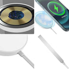For Apple iPhone 13 12 Pro Max Mini Mag safe Charging Magnetic Wireless Charger B-SPIN PTY LTD