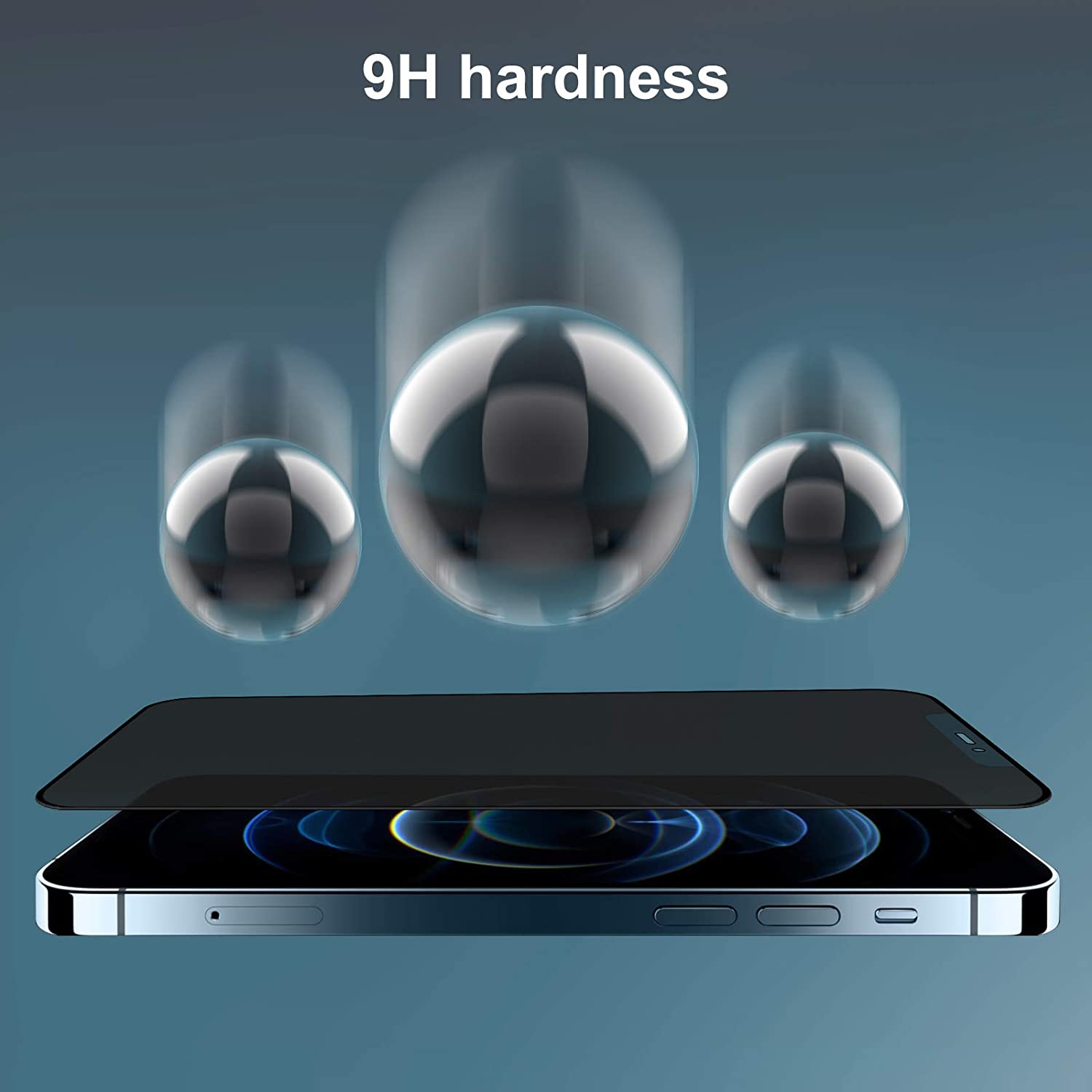 Privacy 9H Tempered Glass Full Screen Protector For iPhone 14 13 12 11 Pro Max XR X B-SPIN PTY LTD