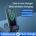 2 in 1 Fast charger Duo Wireless Power Bank and Charging Dock for phone Earpod B-SPIN PTY LTD