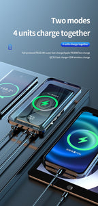 2 in 1 Fast charger Duo Wireless Power Bank and Charging Dock for phone Earpod B-SPIN PTY LTD