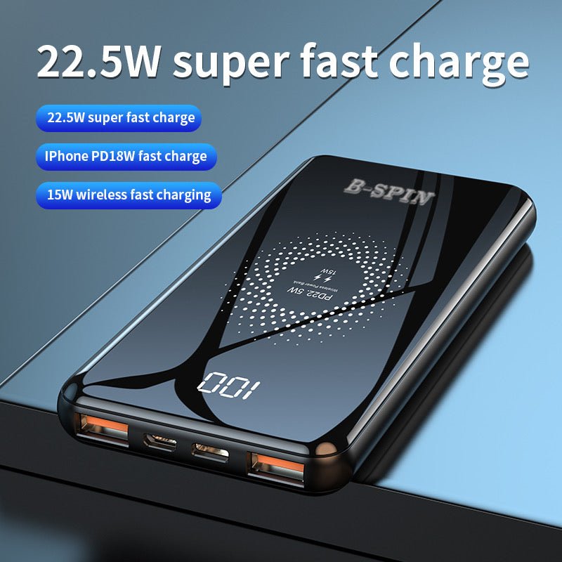 2 in 1 Fast charger Duo Wireless Power Bank and Charging Dock for phone Earpod B-SPIN PTY LTD