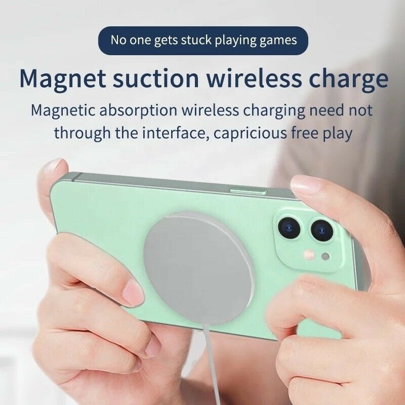 For Apple iPhone 13 12 Pro Max Mini Mag safe Charging Magnetic Wireless Charger B-SPIN PTY LTD