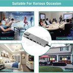 6 in 1 USB C HUB to Multi USB 4K HDMI Adapter Dock MacBook/Windows USB-C 3 port