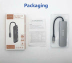6 in 1 USB C HUB Type-C Multi USB 3.0 4K HDMI Adapter Dock SD Card Reader USB-C B-SPIN PTY LTD