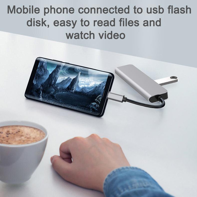 7 in 1 USB-C Type C HD Output 4K HDMI USB Adapter HUB For MacBook Pro & Windows B-SPIN PTY LTD
