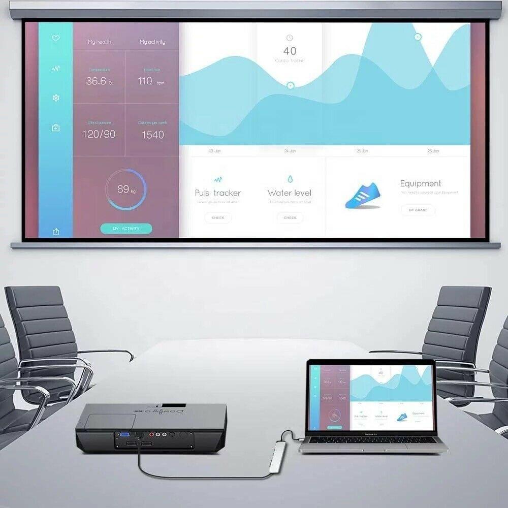 7 in 1 USB-C Type C HD Output 4K HDMI USB Adapter HUB For MacBook Pro & Windows B-SPIN PTY LTD