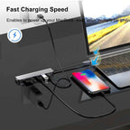 7 in 1 USB-C Type C HD Output 4K HDMI USB Adapter HUB For MacBook Pro & Windows B-SPIN PTY LTD