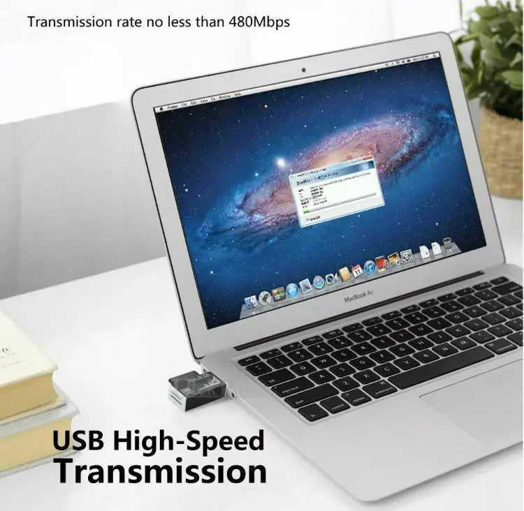 All in One Aluminium Multi Card Reader SDHC SDXC Micro SD Memory Stick 2.0 Flash