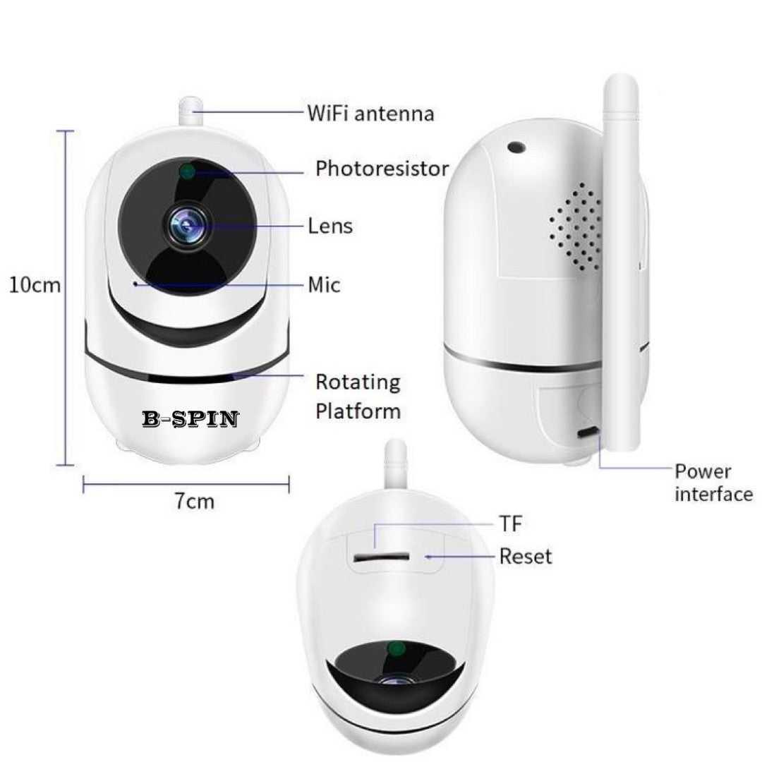 Baby Wireless camera Two-way Audio 1080P HD VIDEO RESOLUTION & NIGHT VISION