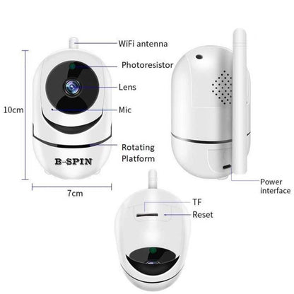 Baby Wireless camera Two-way Audio 1080P HD VIDEO RESOLUTION & NIGHT VISION