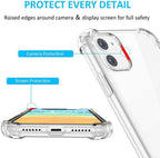 Clear Phone Case Shockproof Soft Anti-knock For iPhone & Samsung