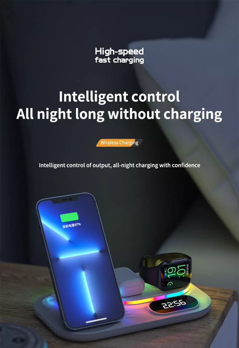 30W 4 in 1 Wireless Fast Charging Station for Samsung Galaxy Watch 5/Pro/4/3 B-SPIN PTY LTD