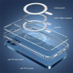 MagSafe Shockproof Magnetic Transparent Case Cover For iPhone  Series B-SPIN PTY LTD