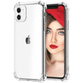 Clear Phone Case Shockproof Soft Anti-knock For iPhone & Samsung