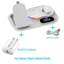 30W 4 in 1 Wireless Fast Charging Station for Samsung Galaxy Watch 5/Pro/4/3 B-SPIN PTY LTD