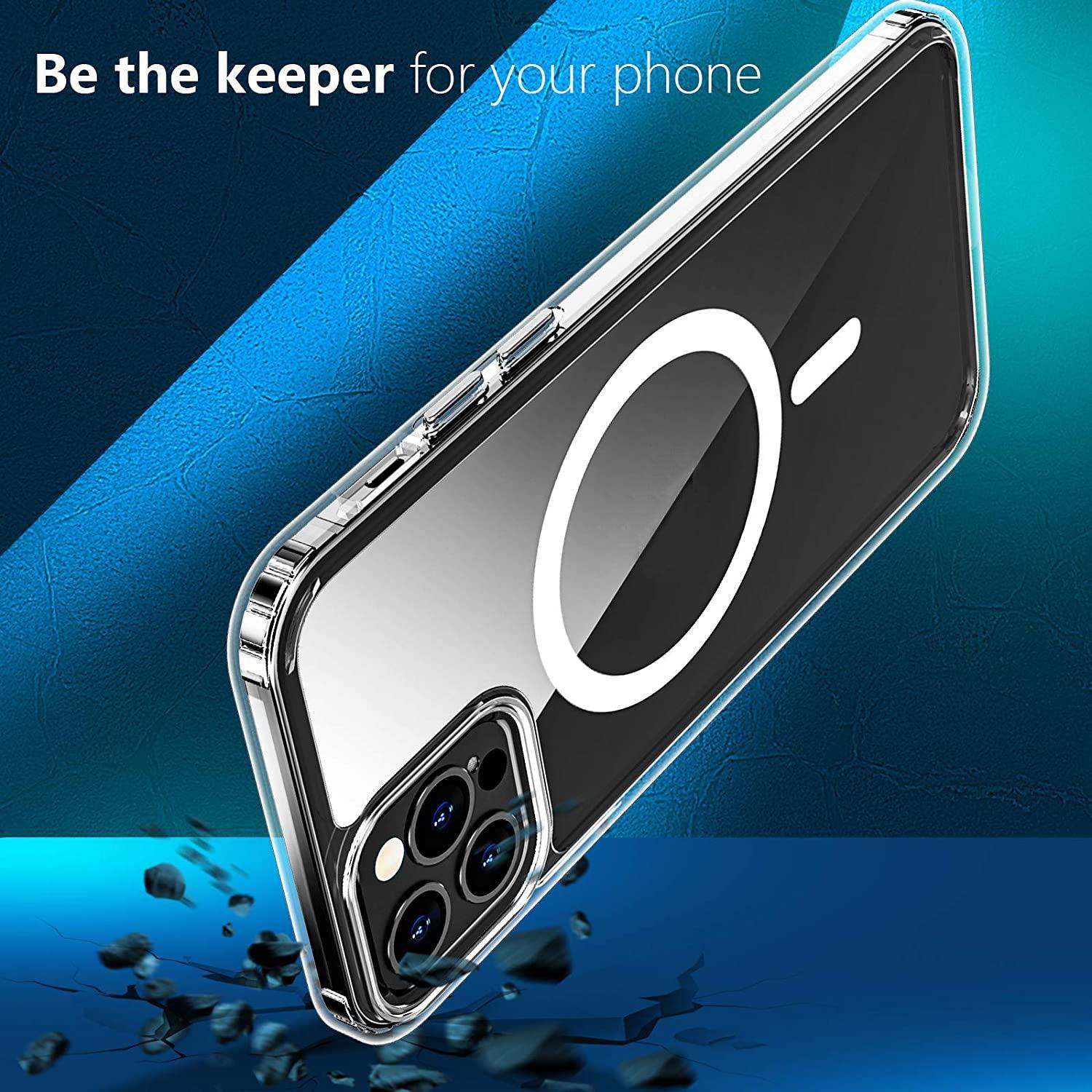 MagSafe Shockproof Magnetic Transparent Case Cover For iPhone  Series B-SPIN PTY LTD