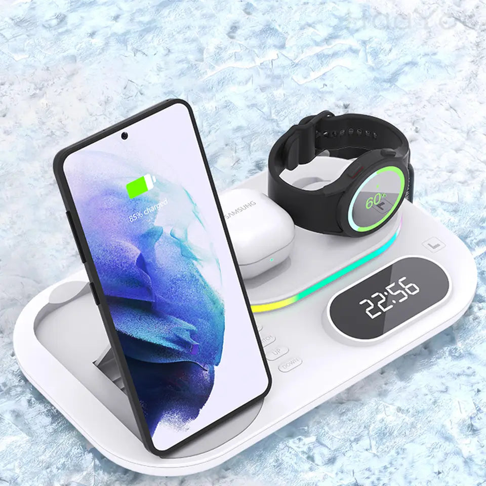 30W 4 in 1 Wireless Fast Charging Station for Samsung Galaxy Watch 5/Pro/4/3 B-SPIN PTY LTD