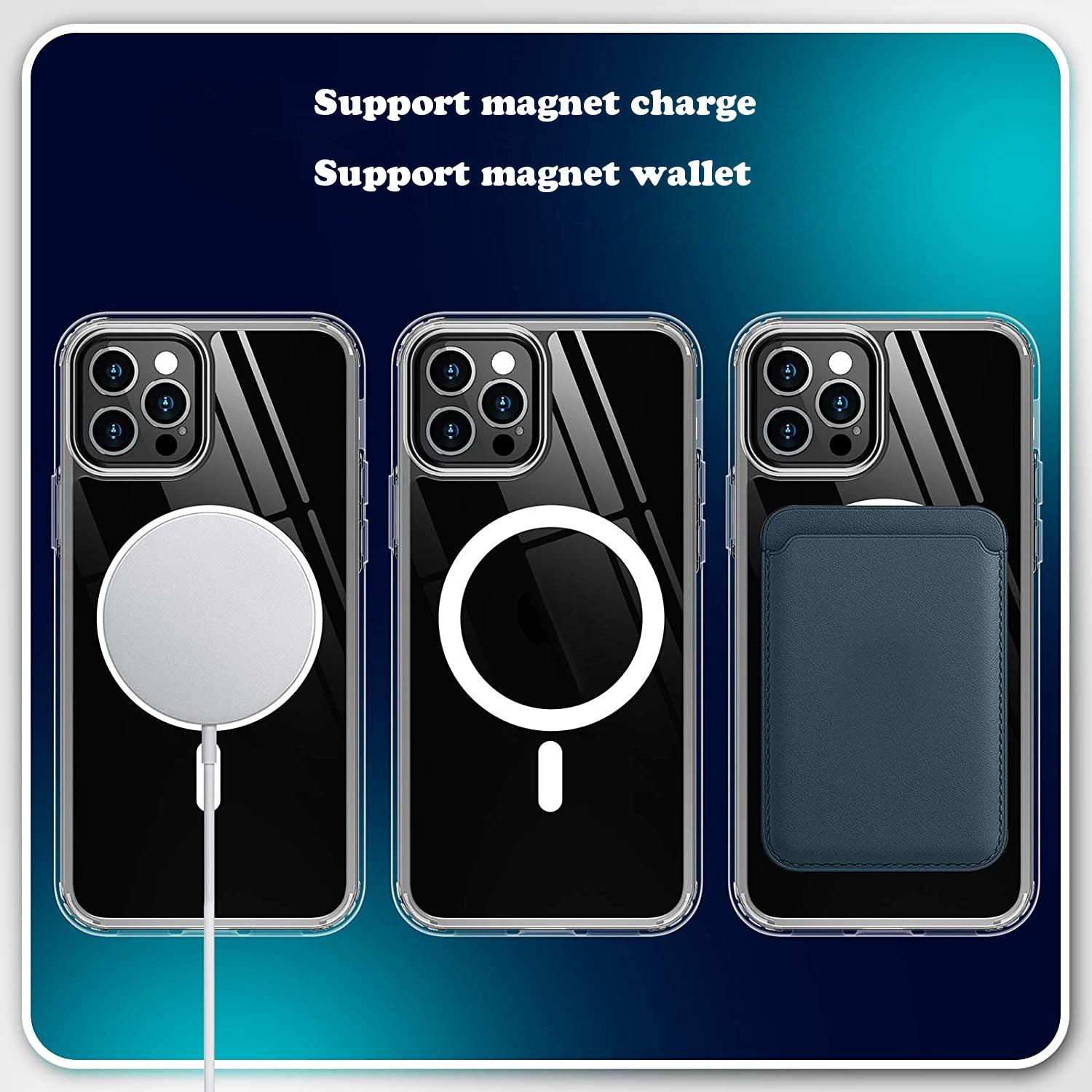 MagSafe Shockproof Magnetic Transparent Case Cover For iPhone  Series B-SPIN PTY LTD