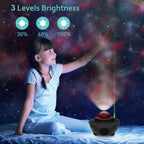Galaxy Starry Night Lamp LED Star Projector Night Light Ocean Wave Projector