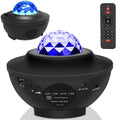 Galaxy Starry Night Lamp LED Star Projector Night Light Ocean Wave Projector