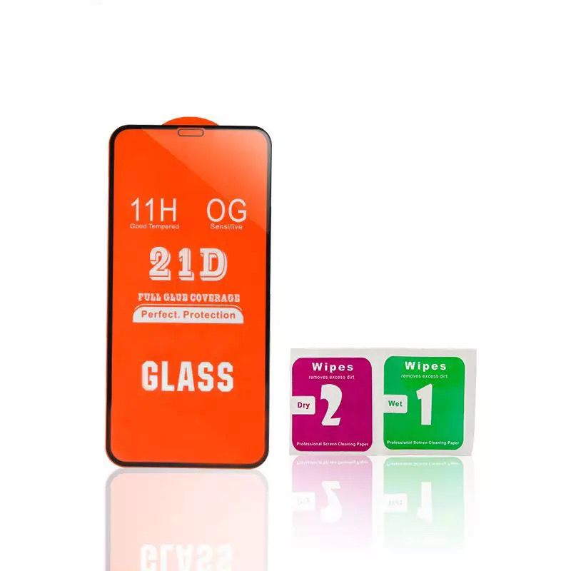 FULL Cover Tempered 21D Glass Screen Protector For iPhone XR 11 12 13 14 Pro Max B-SPIN PTY LTD