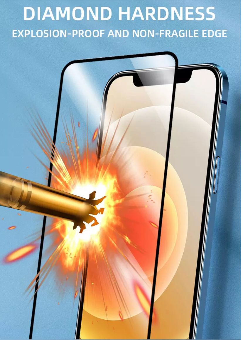 FULL Cover Tempered 21D Glass Screen Protector For iPhone XR 11 12 13 14 Pro Max B-SPIN PTY LTD