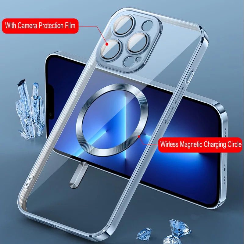 Magsafe Plating Magnetic Slim Case Cover For iPhone 14 Pro Max 13 12 11 XS B-SPIN PTY LTD