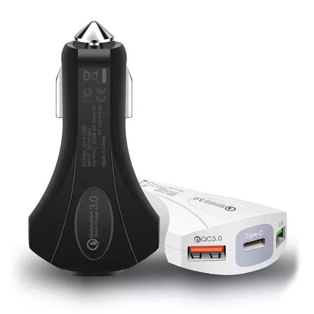 FAST CHARGING USB-C Car Charger for Apple iPhone 14 13 12 mini 11 Pro Max XS SE B-SPIN PTY LTD