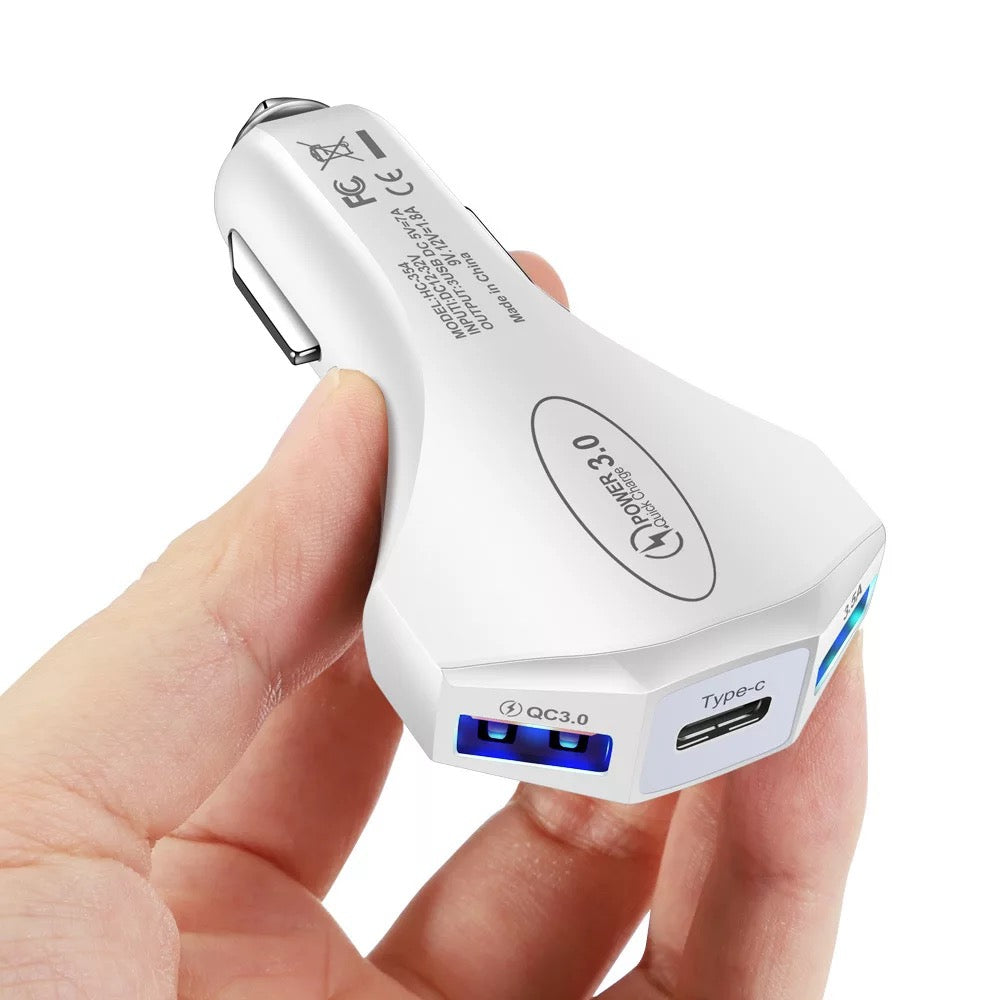 FAST CHARGING USB-C Car Charger for Apple iPhone 14 13 12 mini 11 Pro Max XS SE B-SPIN PTY LTD