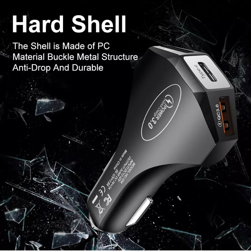 FAST CHARGING USB-C Car Charger for Apple iPhone 14 13 12 mini 11 Pro Max XS SE B-SPIN PTY LTD