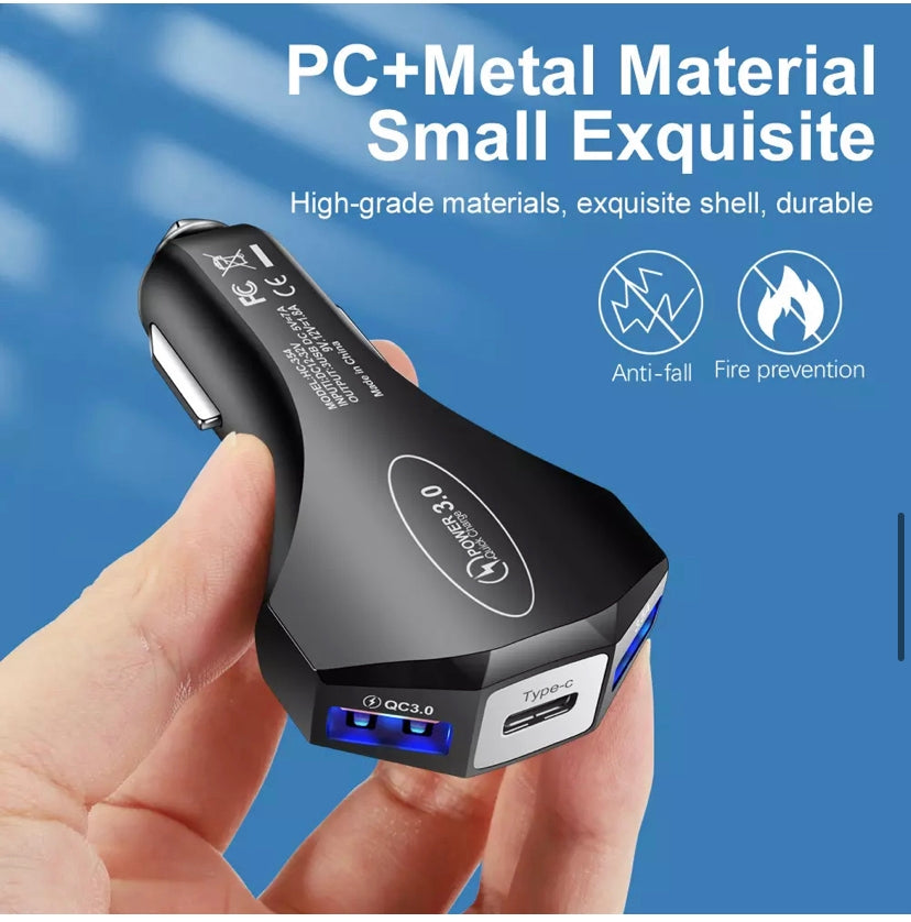 FAST CHARGING USB-C Car Charger for Apple iPhone 14 13 12 mini 11 Pro Max XS SE B-SPIN PTY LTD