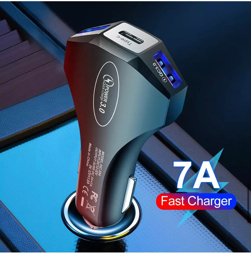 FAST CHARGING USB-C Car Charger for Apple iPhone 14 13 12 mini 11 Pro Max XS SE B-SPIN PTY LTD