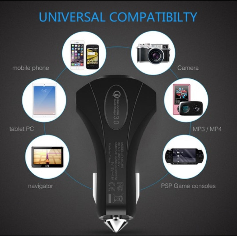 FAST CHARGING USB-C Car Charger for Apple iPhone 14 13 12 mini 11 Pro Max XS SE B-SPIN PTY LTD