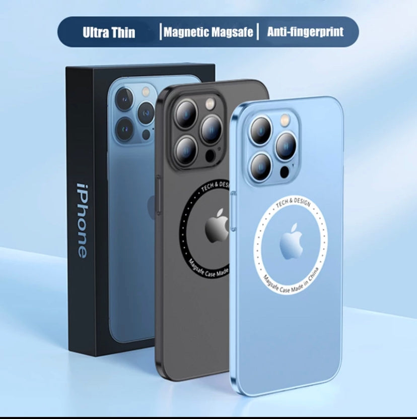 Magsafe Plating Magnetic Slim phone Case Cover For iPhone 11 12 14 Pro Max Mini B-SPIN PTY LTD