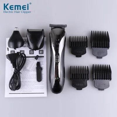 New Mens Hair Clipper Trimmer Beard Shaver Electric Nose HairCut Grooming Kit B-SPIN