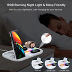 30W 4 in 1 Wireless Fast Charging Station for Samsung Galaxy Watch 5/Pro/4/3 B-SPIN PTY LTD