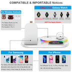 30W 4 in 1 Wireless Fast Charging Station for Samsung Galaxy Watch 5/Pro/4/3 B-SPIN PTY LTD