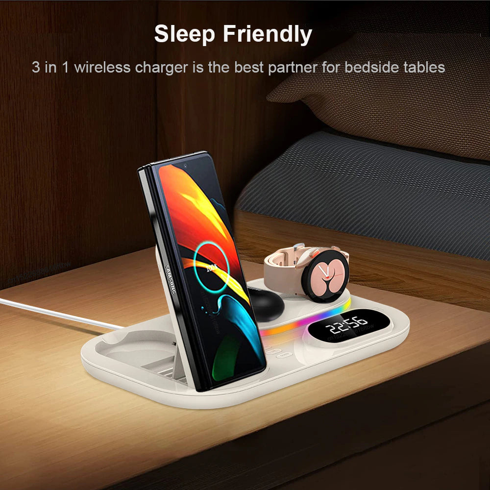 30W 4 in 1 Wireless Fast Charging Station for Samsung Galaxy Watch 5/Pro/4/3 B-SPIN PTY LTD