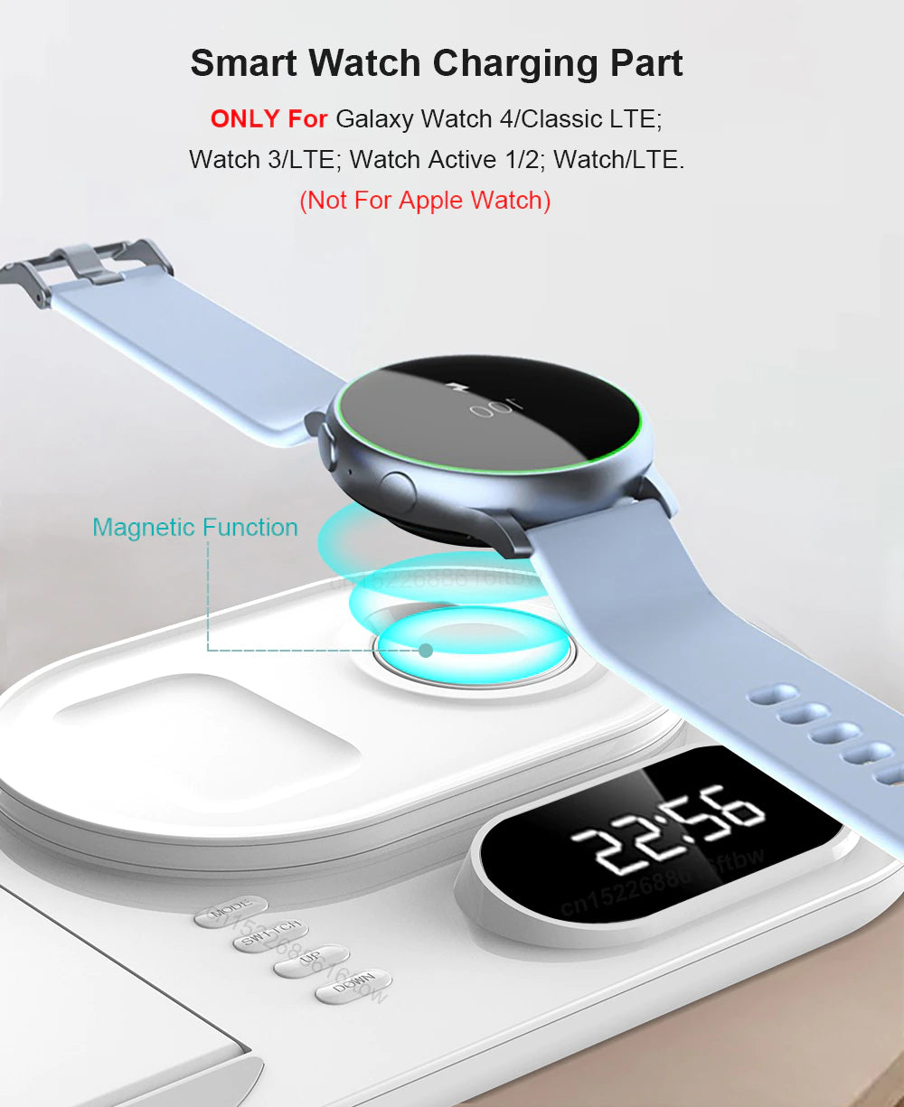 30W 4 in 1 Wireless Fast Charging Station for Samsung Galaxy Watch 5/Pro/4/3 B-SPIN PTY LTD