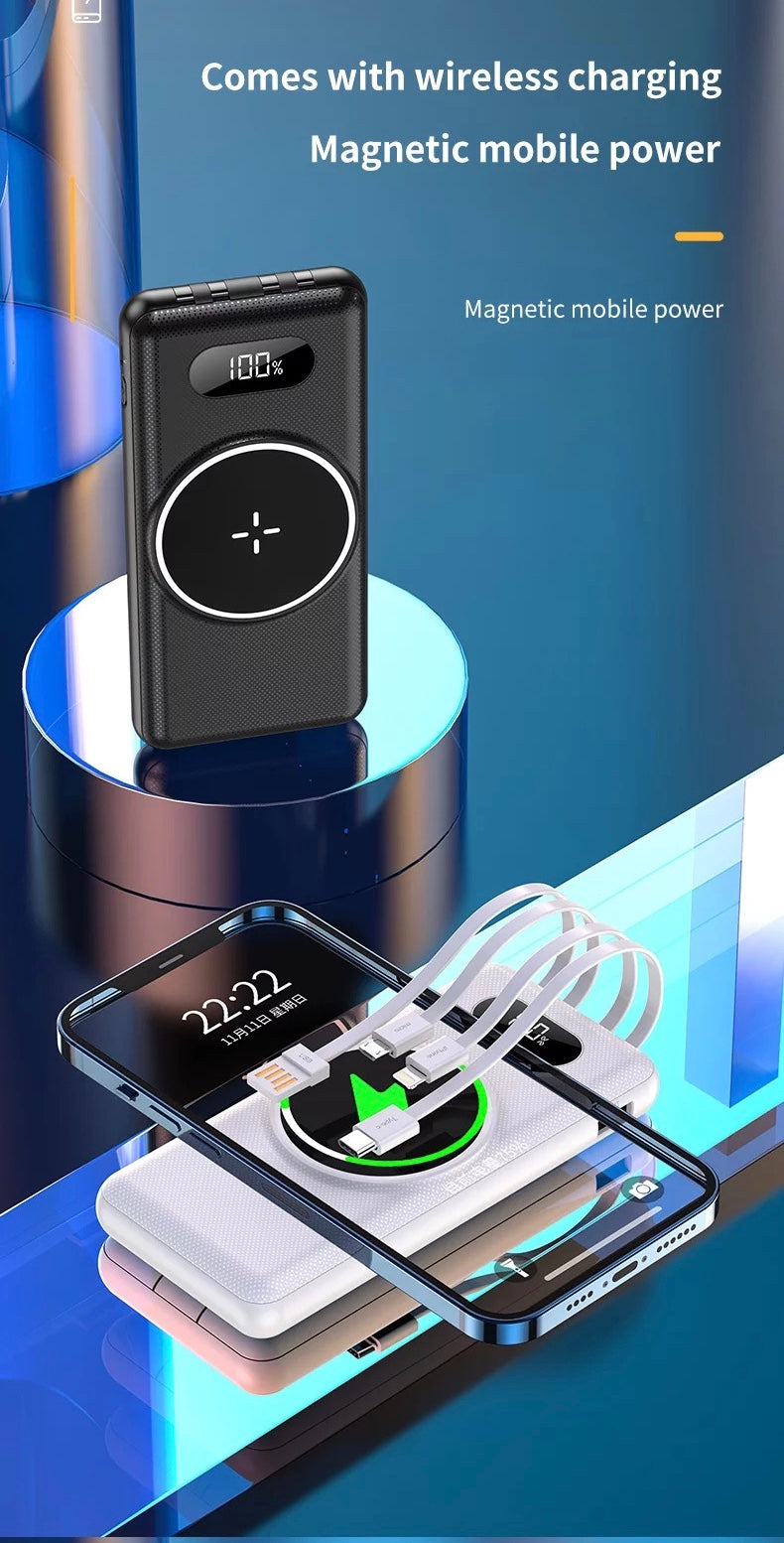 For iPhone magsafe 14 13 12 Power Bank PD 22W 20000mAh Magnetic Wireless Charger B-SPIN PTY LTD