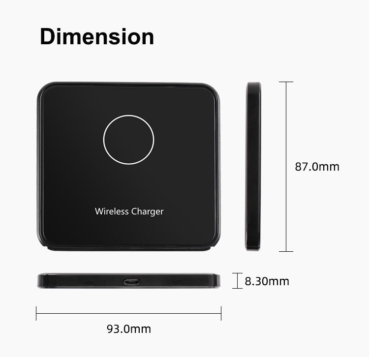Wireless  Charging Station 15W Fast Stand Dock  Cradle for iPhone Samsung Huawei B-SPIN PTY LTD