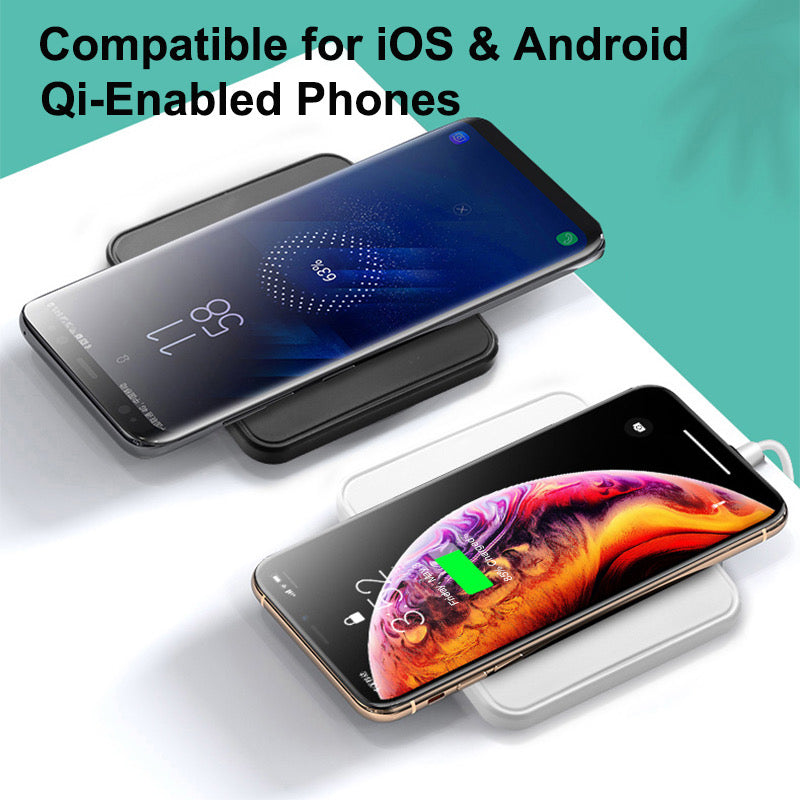 Wireless  Charging Station 15W Fast Stand Dock  Cradle for iPhone Samsung Huawei B-SPIN PTY LTD