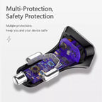 USB Car Charger Socket PD Type C and QC 3.0 Quick Charger B-SPIN PTY LTD